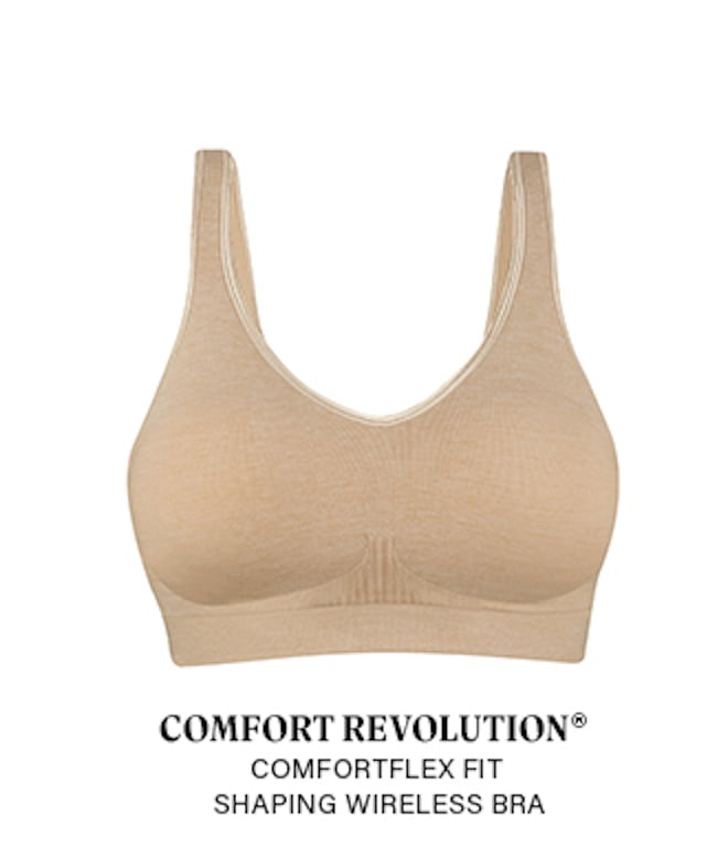 Comfort Revolution ComfortFlex Fit Shaping Wireless Bra