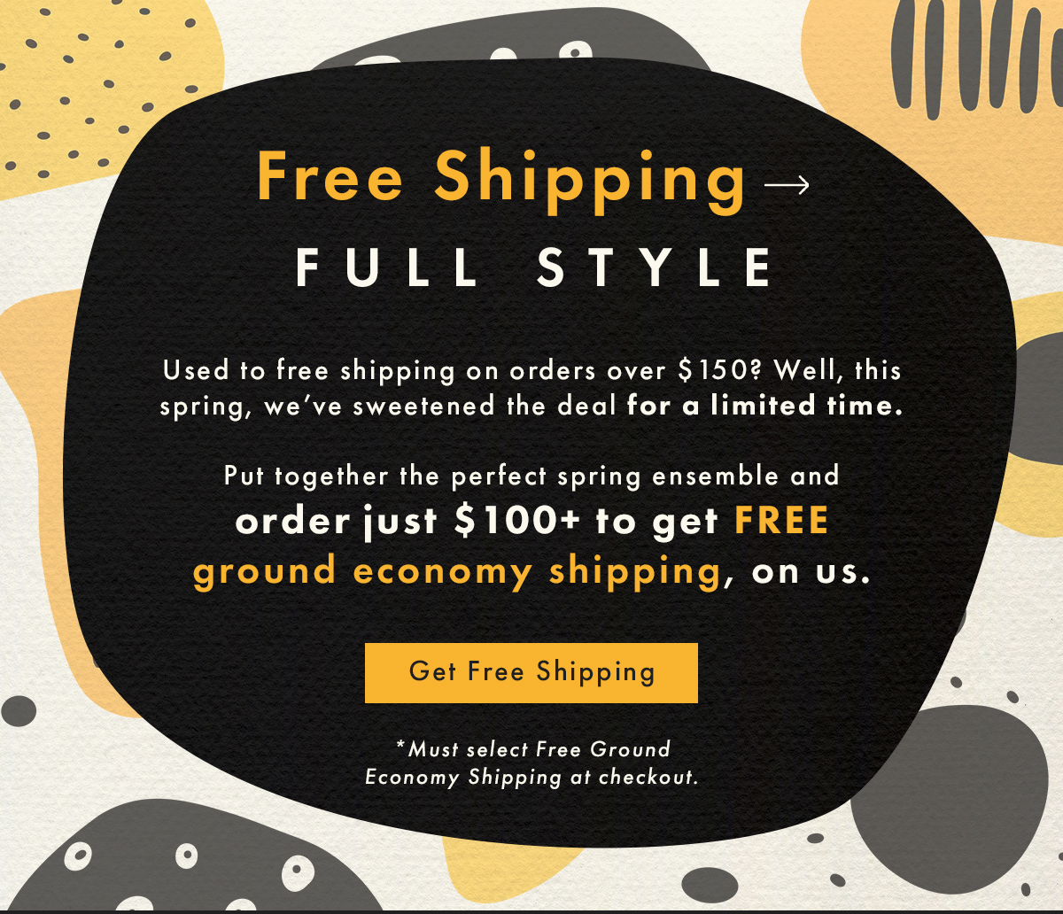 Free Shipping → Full Style | Get Free Shipping