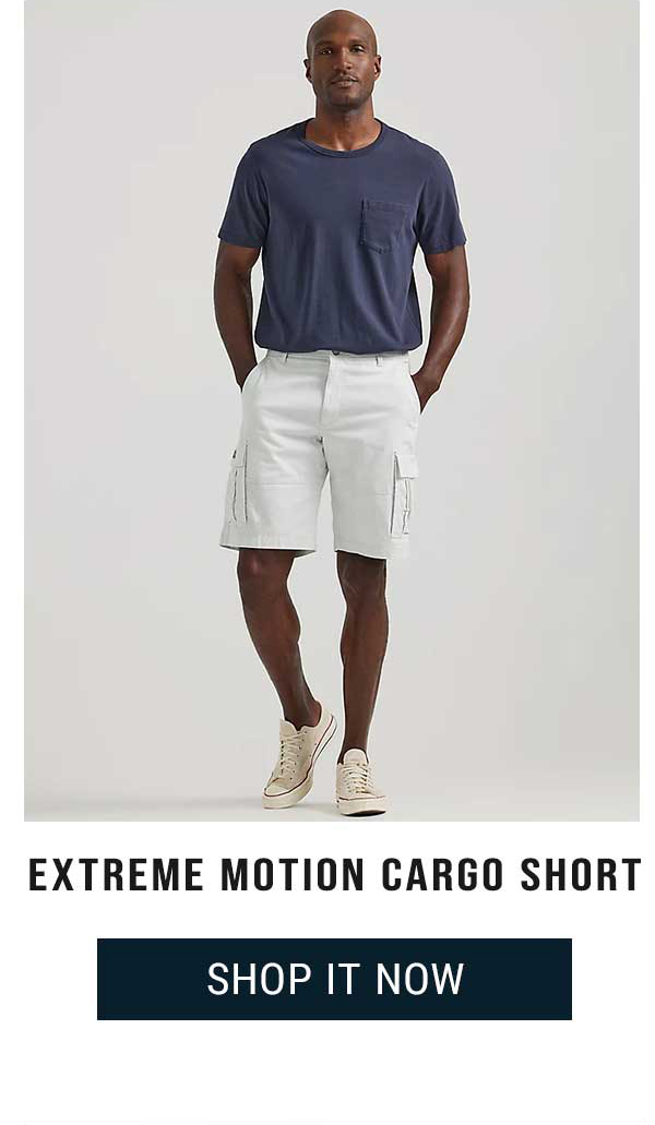 Extreme Motion Cargo Short. Shop it Now