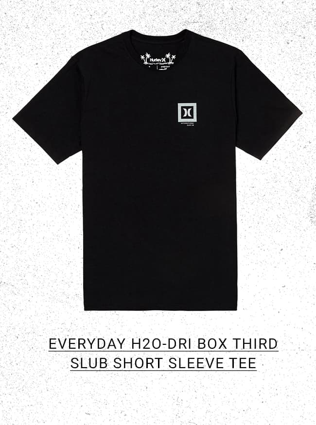 Everyday H2O-Dri Box Third Slub Short Sleeve Tee