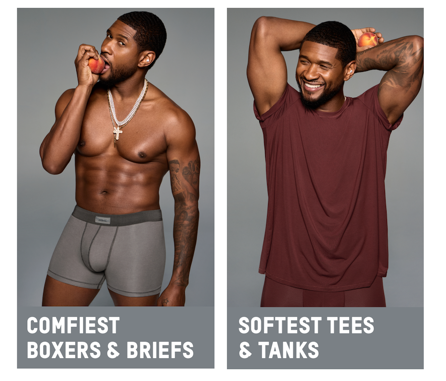 COMFIEST BOXERS & BRIEFS. SOFTEST TEES & TANKS.