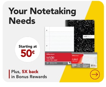 Notetaking needs starting at $0.50