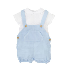 Dungaree &amp; T-shirt set Flora