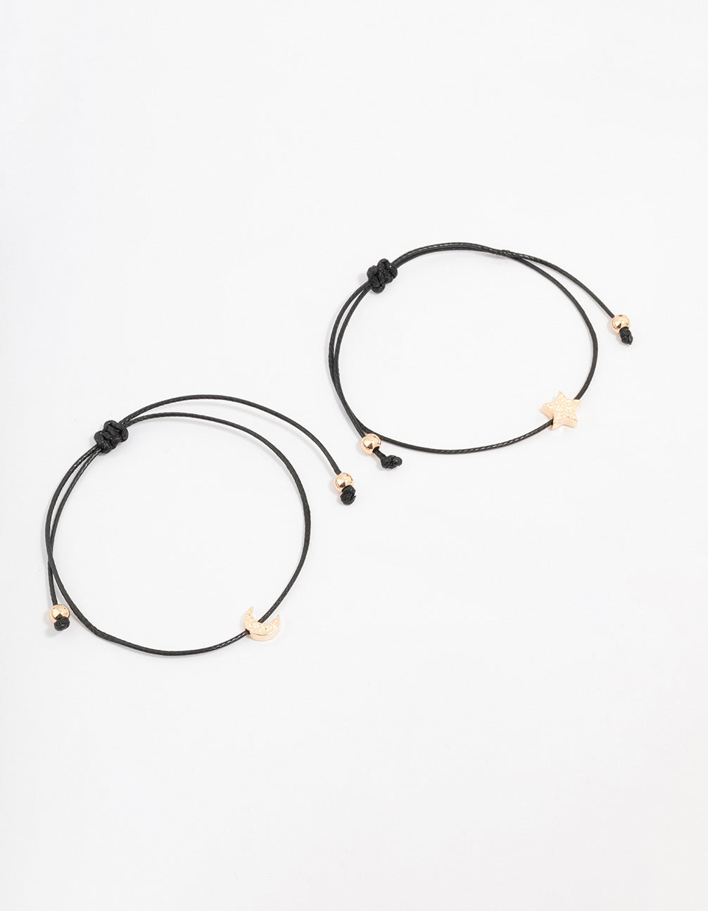 Image of Black Cord Celestial Bracelet Pack