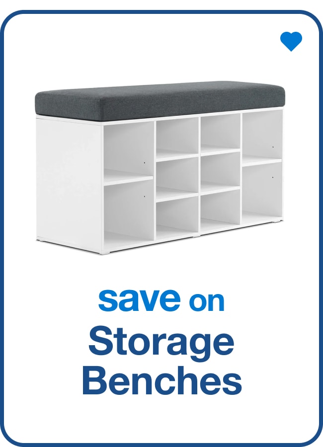 Save on Storage Benches â€” Shop Now!