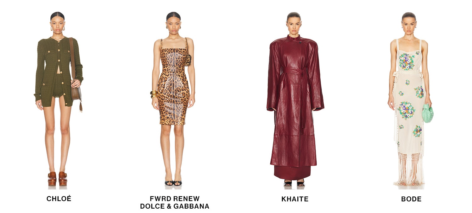 NEW ARRIVALS. The latest from Khaite, Bode, Chloé + more