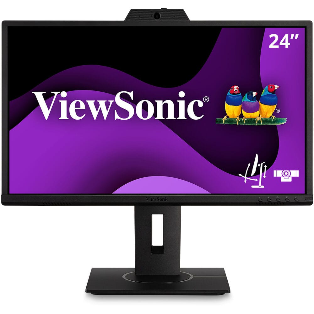 Image of ViewSonic 24" 16:9 Video Conferencing IPS Monitor - Certified Refurbished