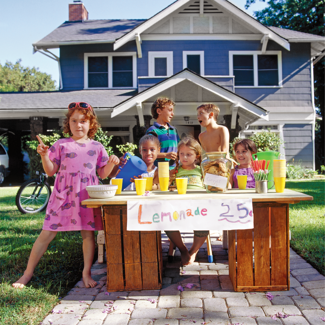 Building a lemonade stand