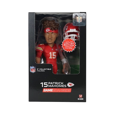 Patrick Mahomes  Series 1 GameChanger 6" Vinyl Figurine - Look for Rare Solid Color Variants