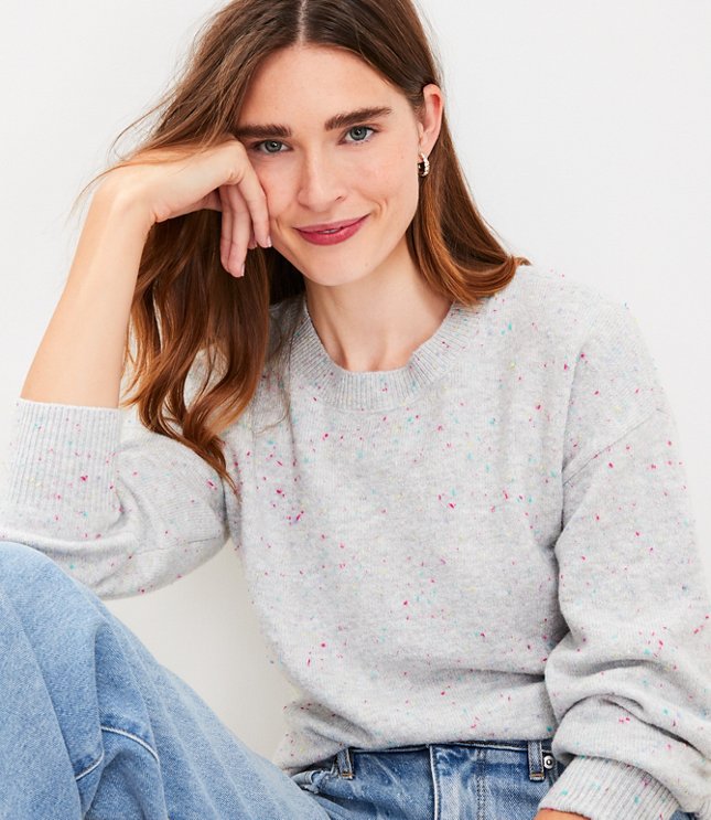 Flecked Everyday Sweater