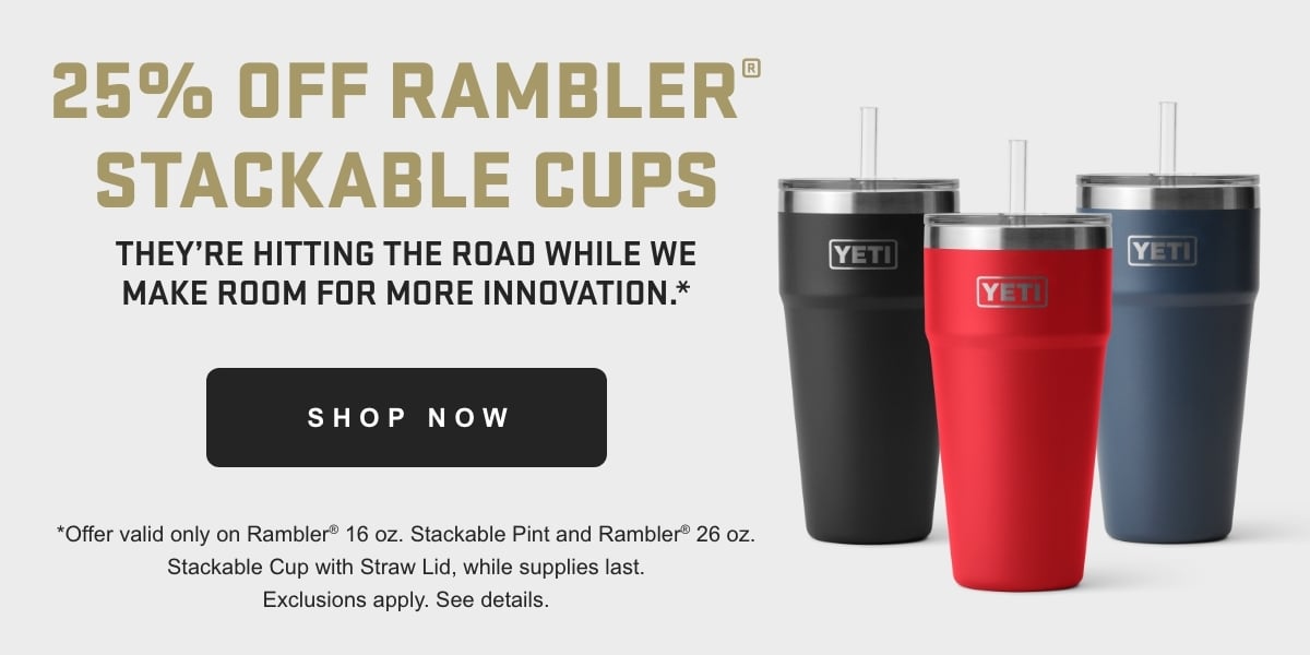 25% Off Stackable Cups