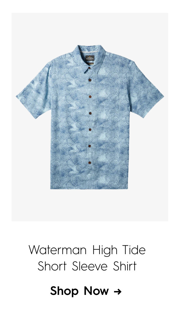 Waterman High Tide Short Sleeve Shirt