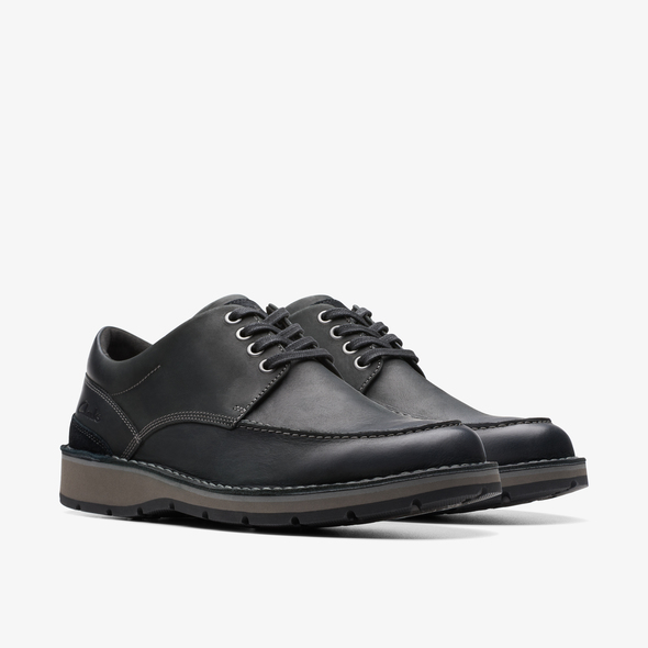 Gravelle Low Black Leather