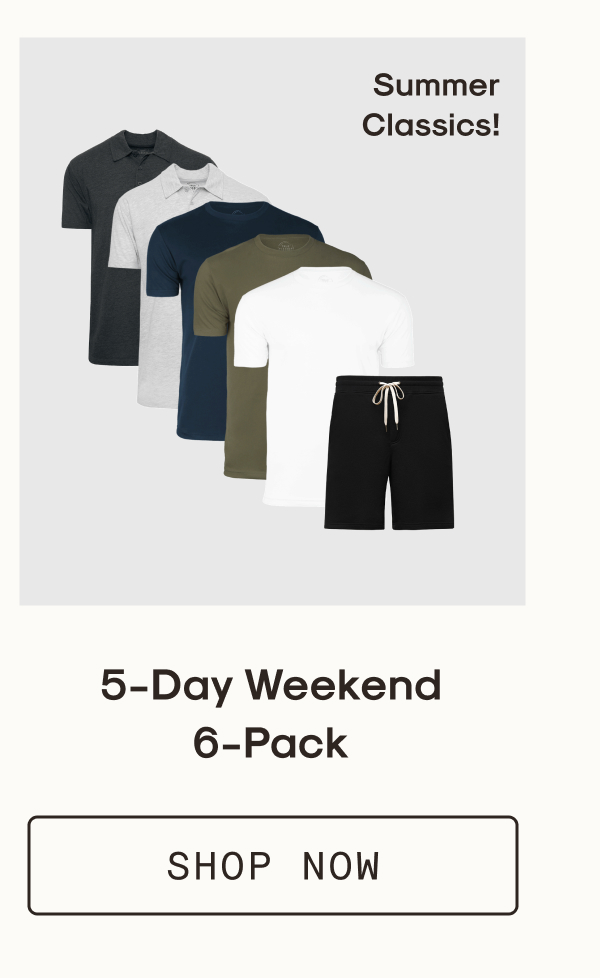 5-Day Weekend 6-Pack