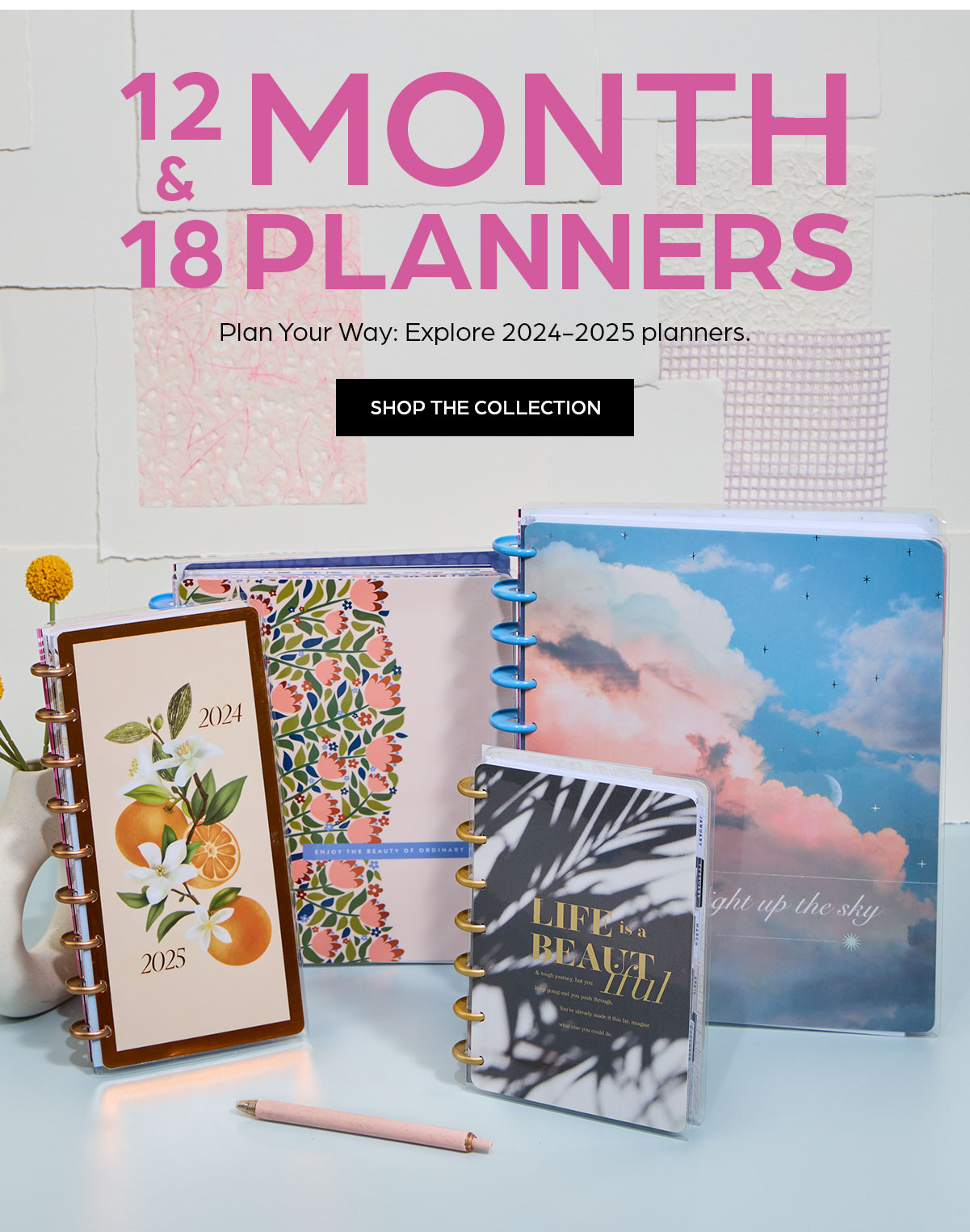 12 & 18-month planners