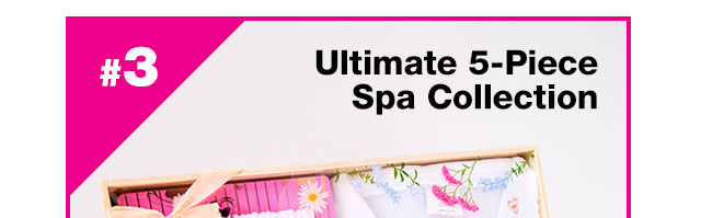 Ultimate 5-piece spa collection