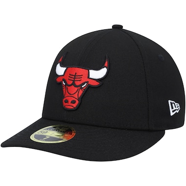  New Era Black  Team Low Profile 59FIFTY Fitted Hat