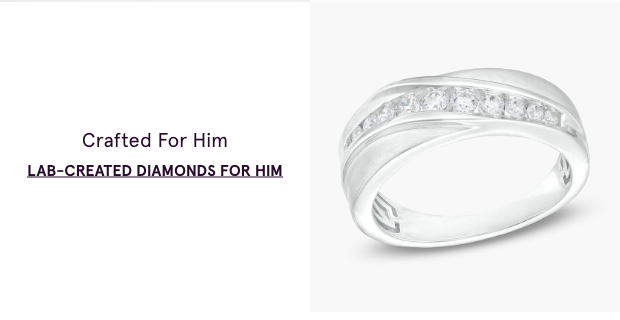 Lab-Created Diamonds For Him >