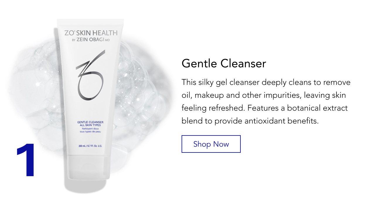 Step 1: Cleanse - GENTLE CLEANSER