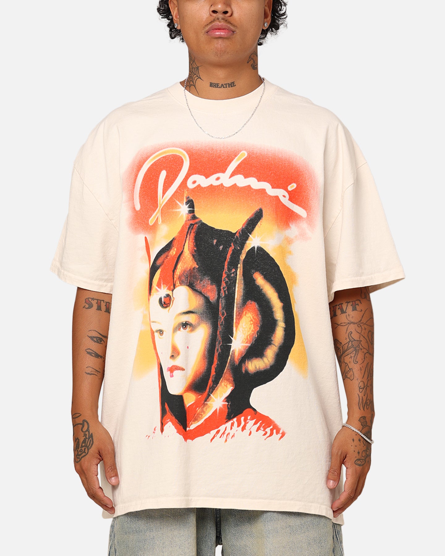 Image of Star Wars Padmé Heavyweight T-Shirt Off White