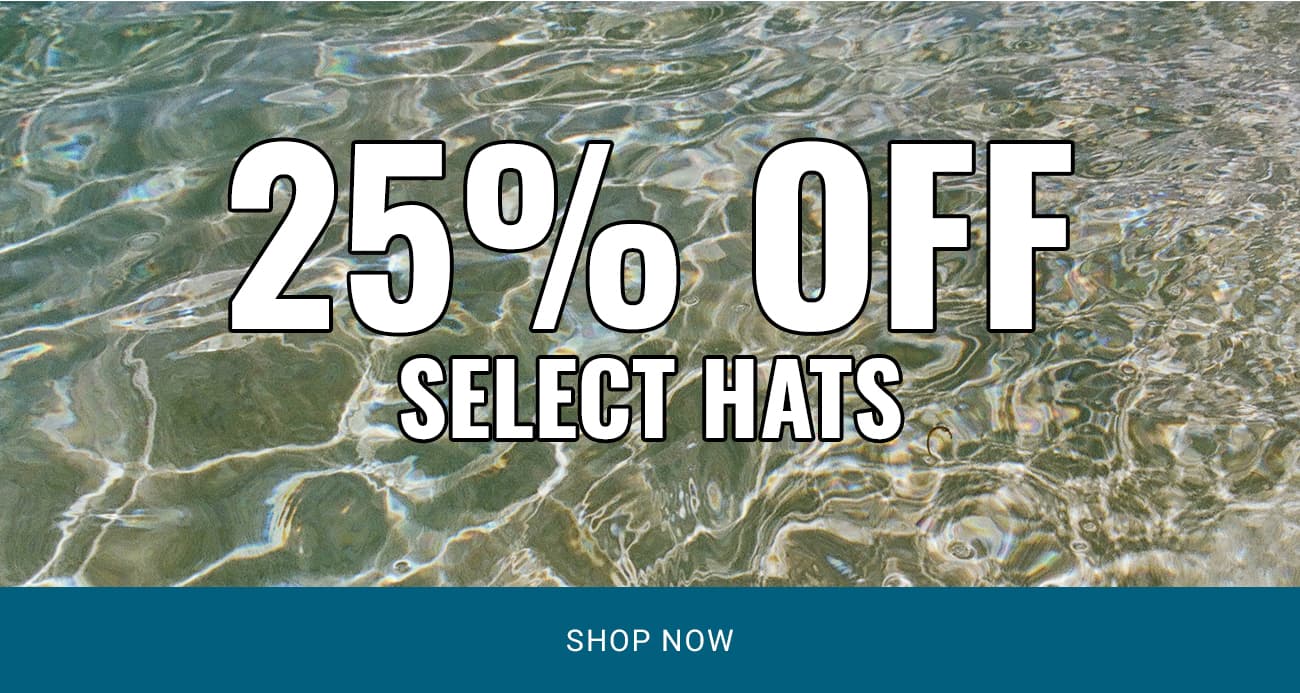 25% Off Select Hats - Shop Now