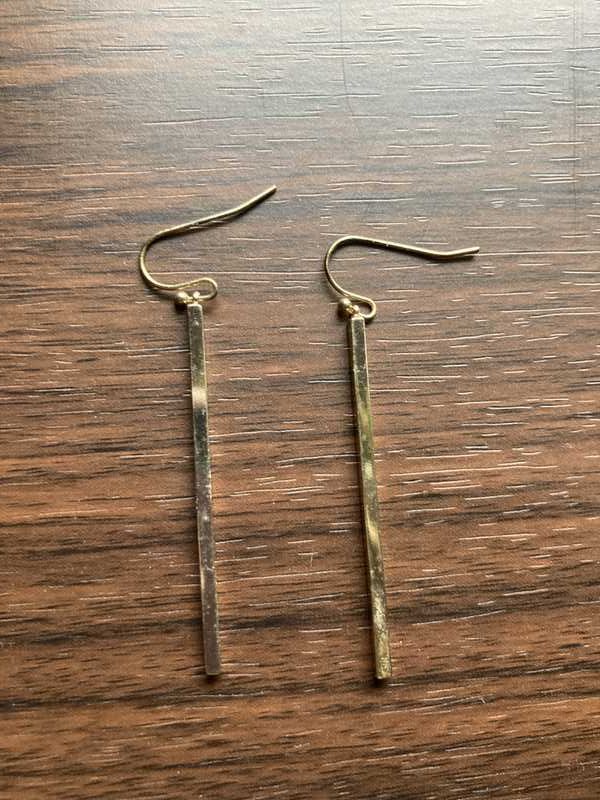 Image of Key to Simplicity Earrings  - Pre-Loved