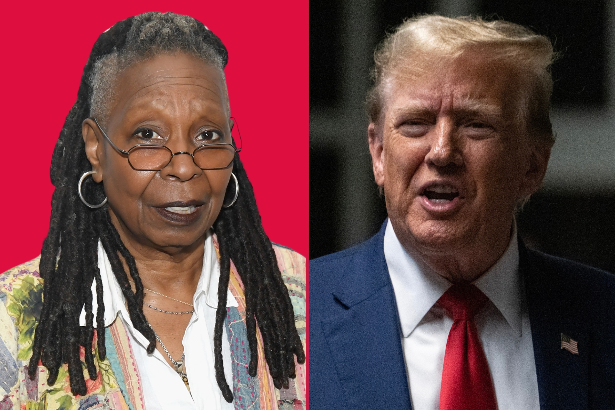 Photo: Trump Takes a Shot at Whoopi Goldberg