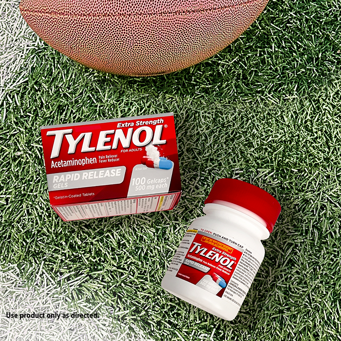 Extra Strength Tylenol Rapid Release Gels product pack