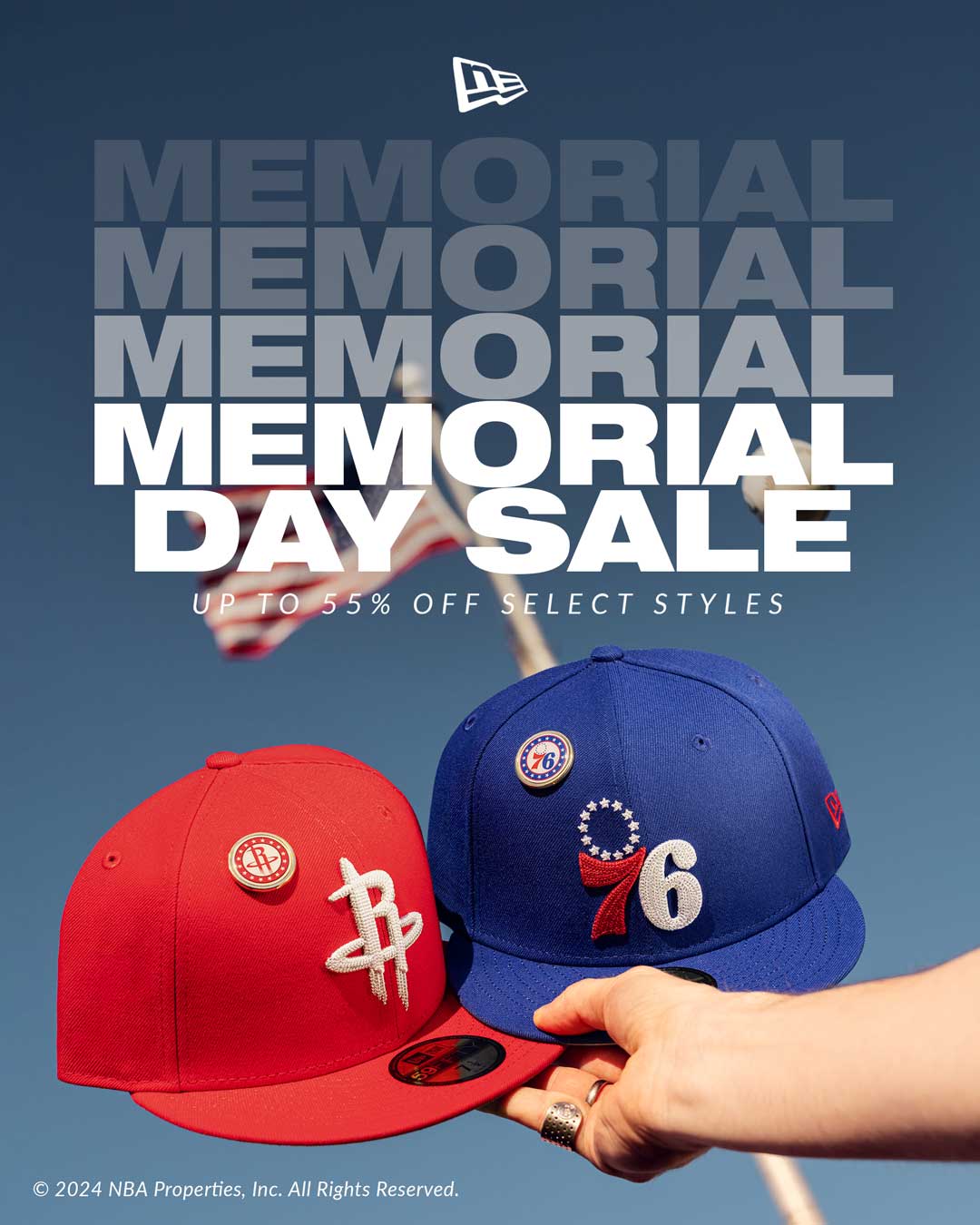 Memorial Day Sale - Up to 55% Off Select Styles