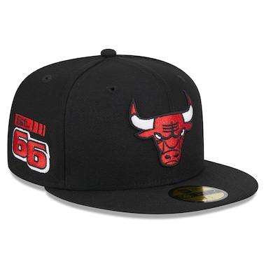  New Era Black   Rally Drive Side Patch 59FIFTY Fitted Hat