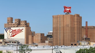 The Miller Brewery complex, Milwaukee.