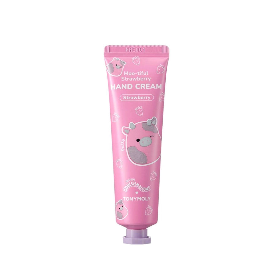 Squishmallow X TONYMOLY Patty's Moo-tiful Strawberry Hand Cream