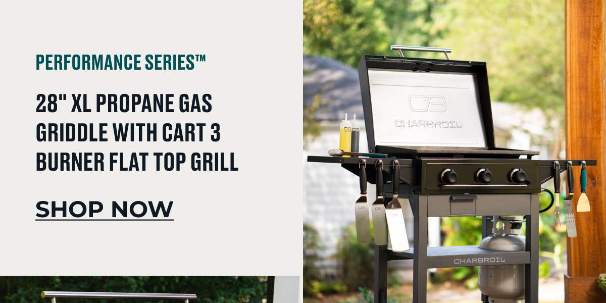 Shop 28 XL Propane Gas Griddle With Cart 3 Burner Flat Top Grill