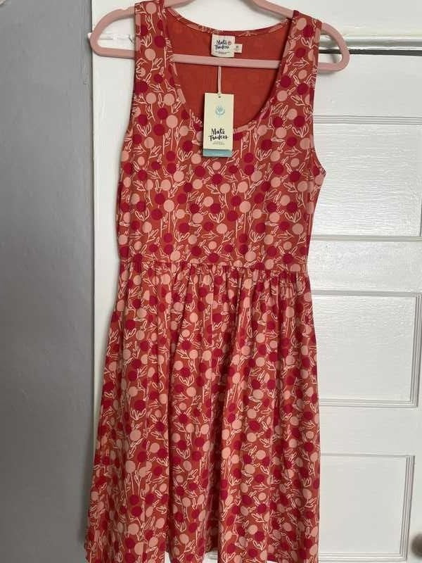 Image of Summer Sunset Cotton Jersey Sundress  - Pre-Loved