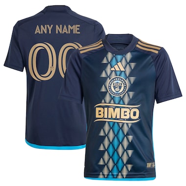 Youth adidas  Navy  2024 The XV Kit Replica Custom Jersey