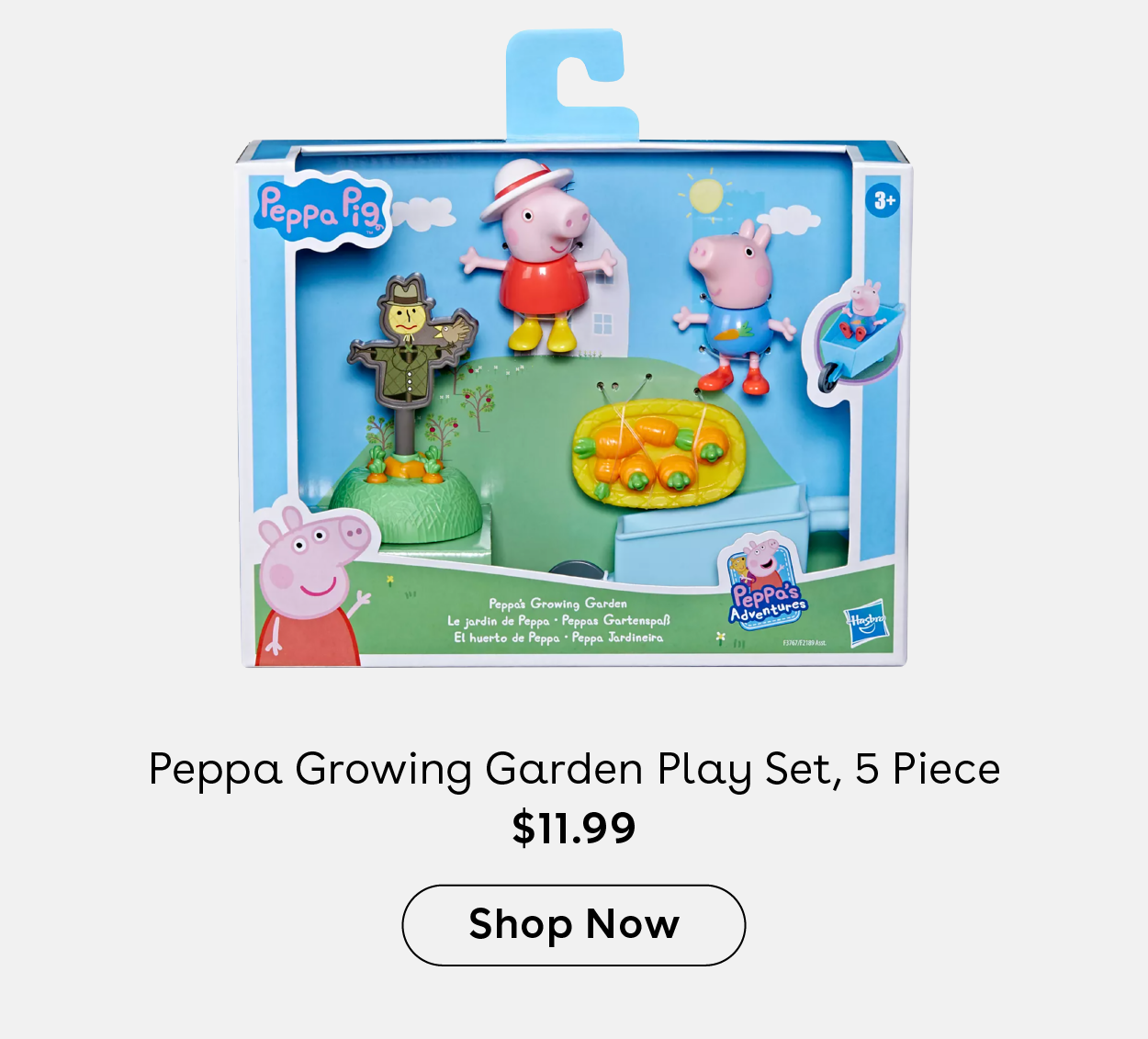 Peppa Growing Garden Play Set, 5 Piece $11.99 Shop Now