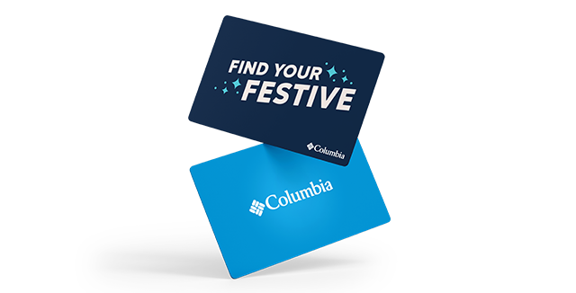 Two Columbia gift cards