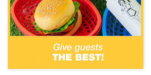 Give guests the best!