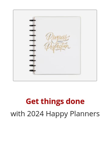 Get things done with 2024 Happy Planners