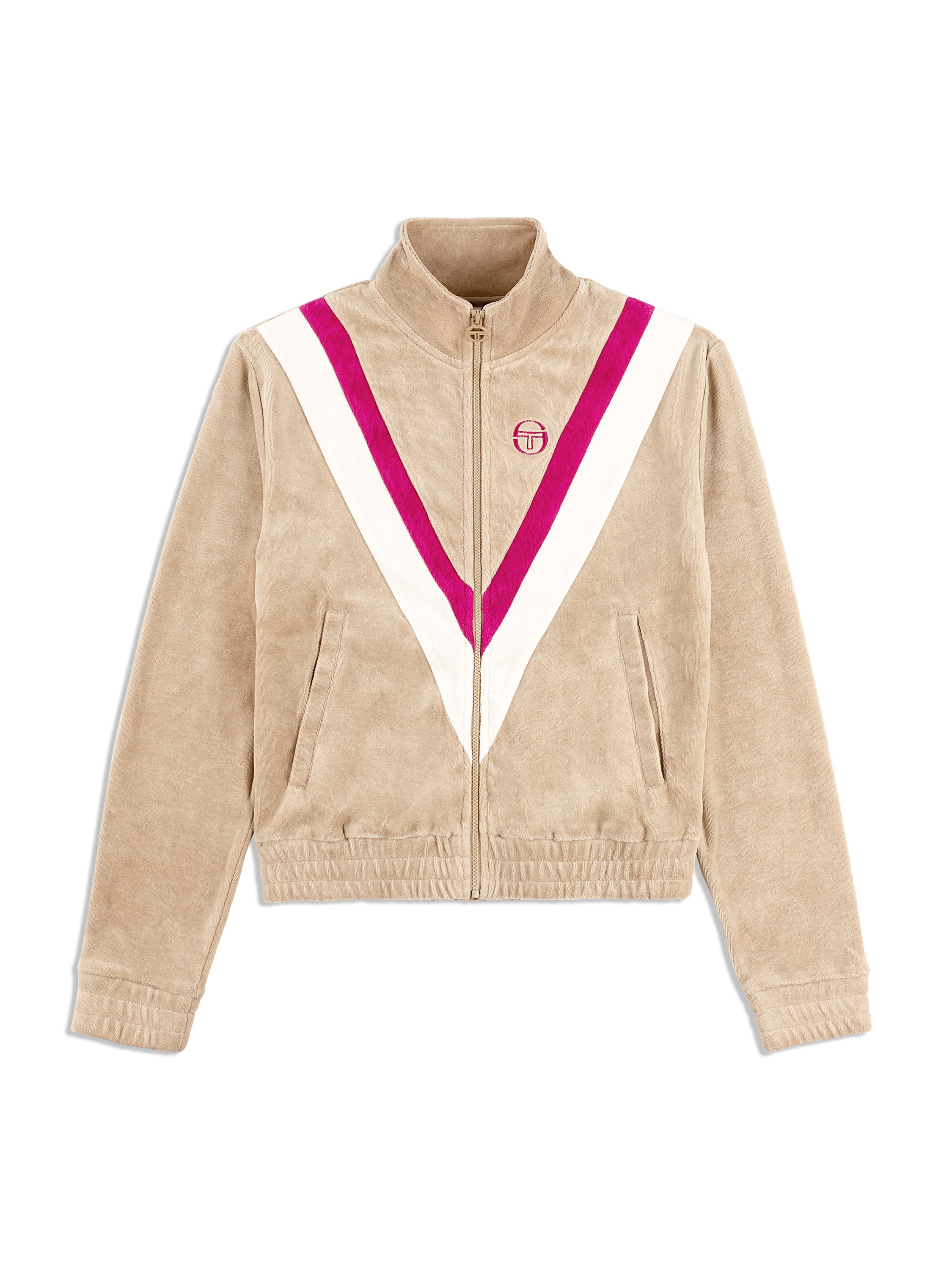 Image of Sara Velour Track Jacket