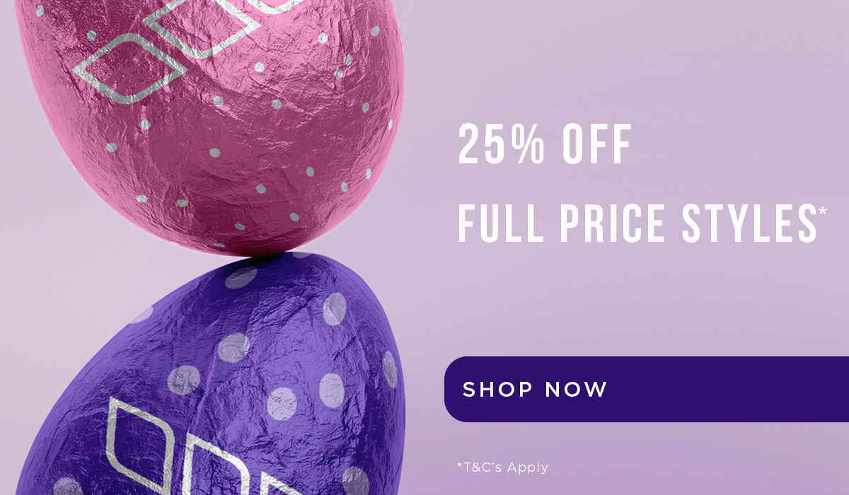 Easter Sale - 25% Off Full Price