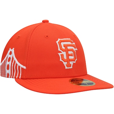  New Era Orange  City Connect Low Profile 59FIFTY Fitted Hat