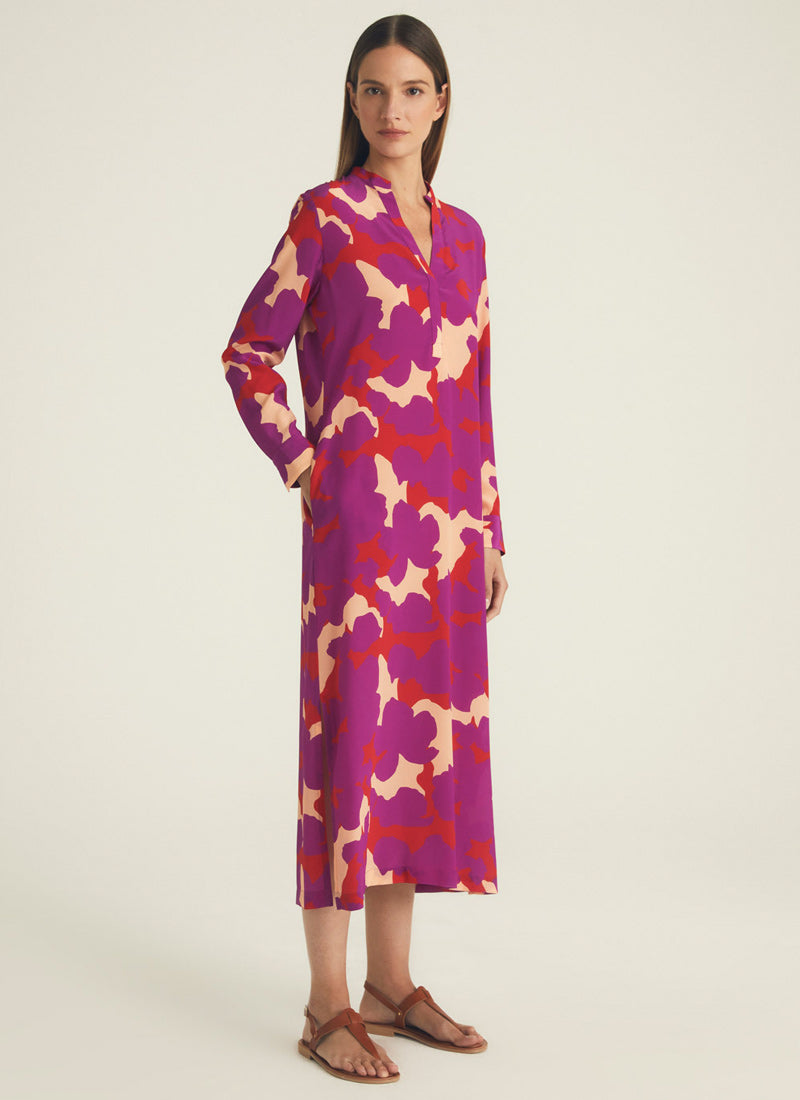 Image of Printed Maxi Dress