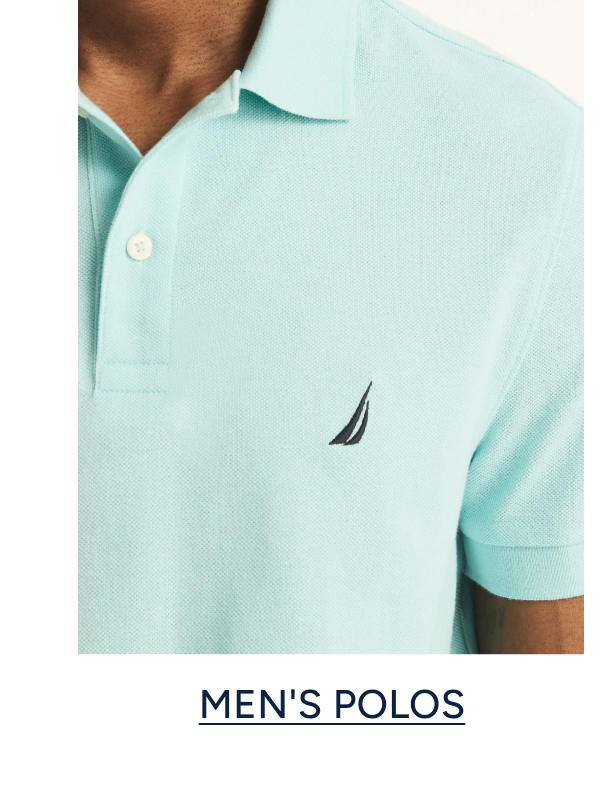 MEN'S POLOS