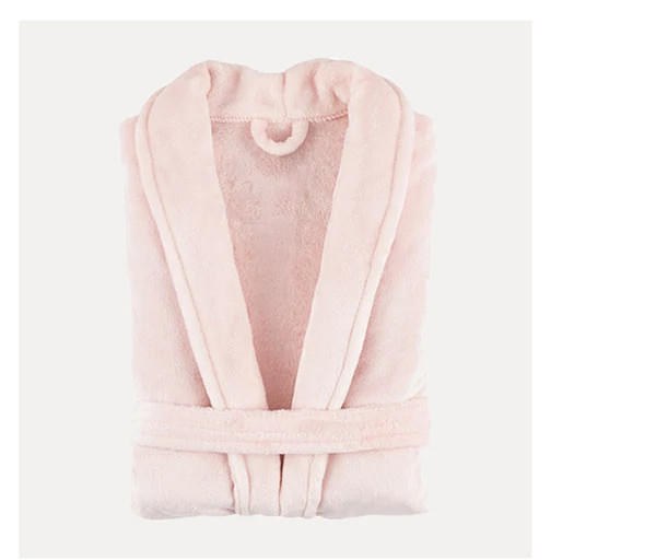 Sheepy Fleece 2.0 Pale Rose Robe