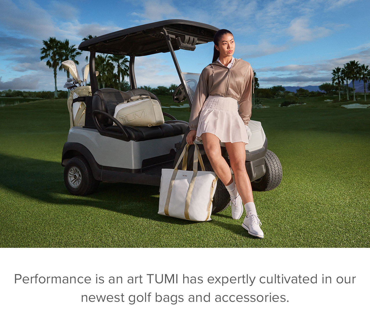 Performance is an art TUMI has expertly cultivated in our newest golf bags and accessories. 