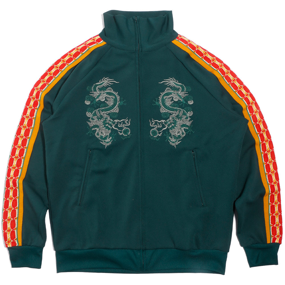 Image of Lace Tape Track Jacket 'Green'