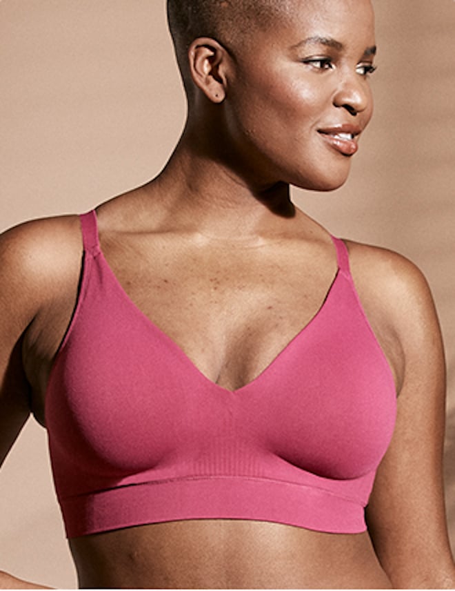 Comfort Revolution Modern Seamless Wirefree Bra