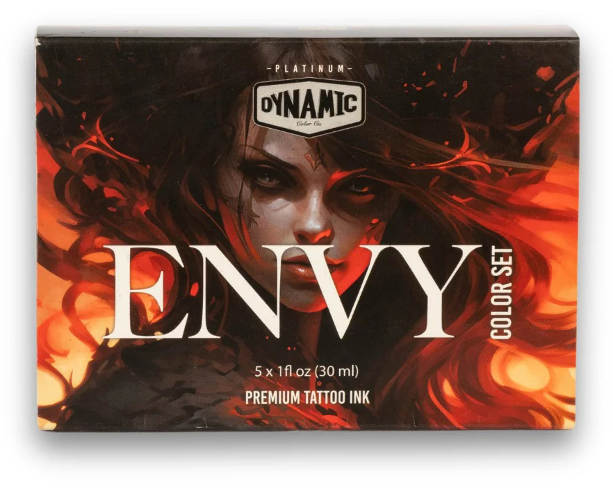 Envy by Dynamic Platinum 1oz 5 Bottle Color Set