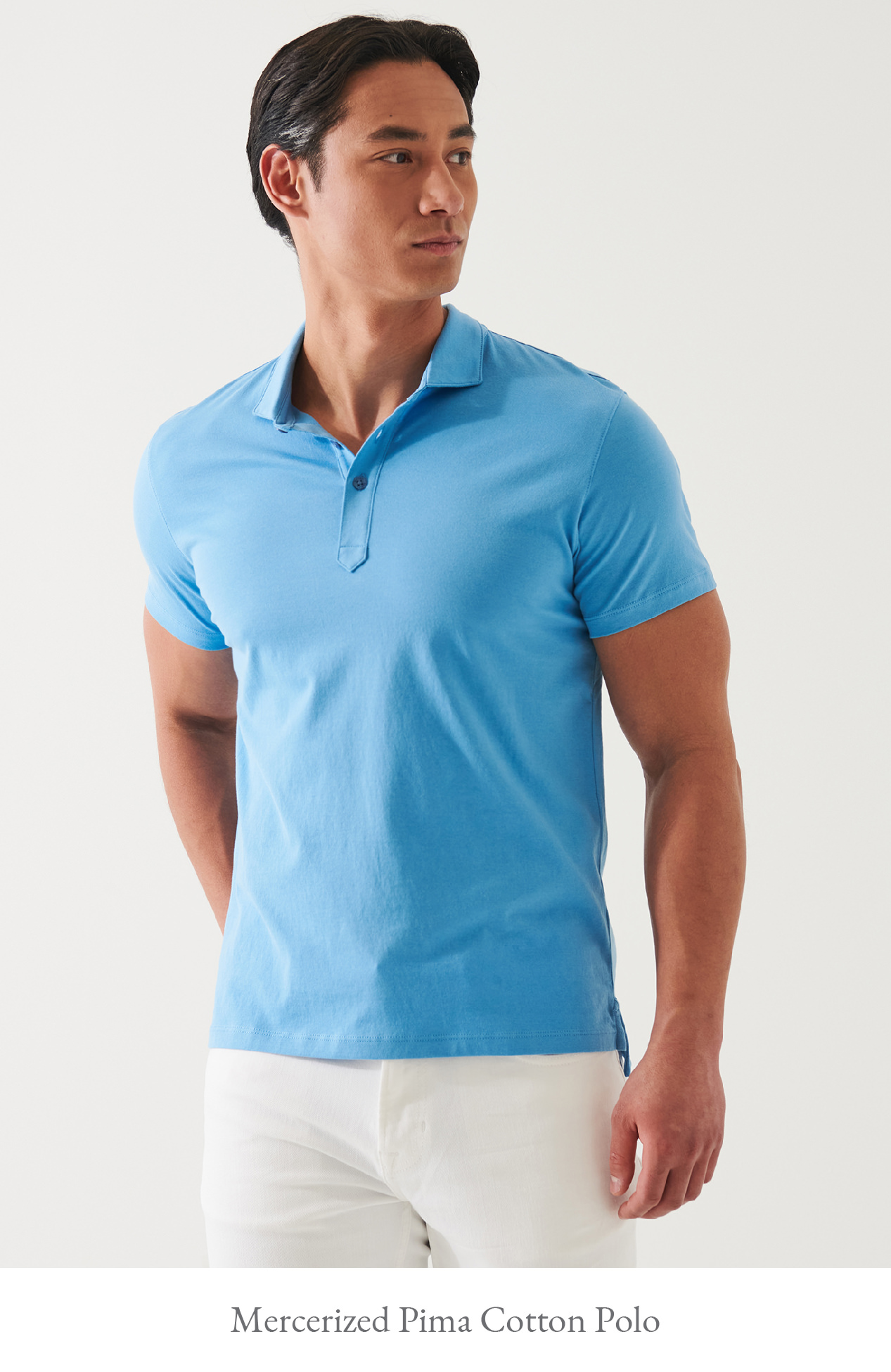 MERCERIZED PIMA COTTON POLO